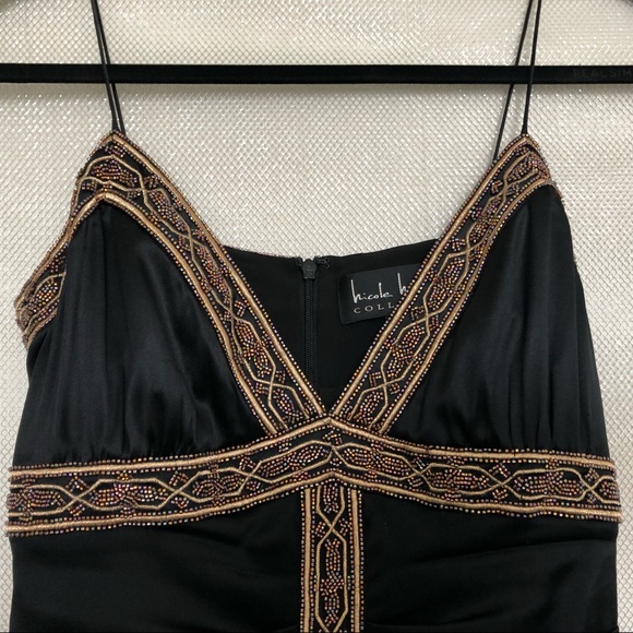 Nicole Miller Little Black Dress LBD Free Shipping - Picture 3 of 5